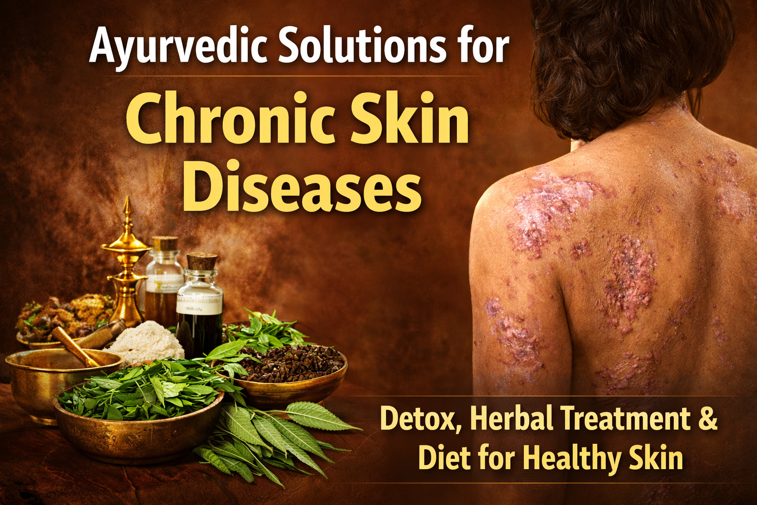 Ayurvedic Approach to Chronic Skin Diseases: Safe, Natural, and Holistic Healing
