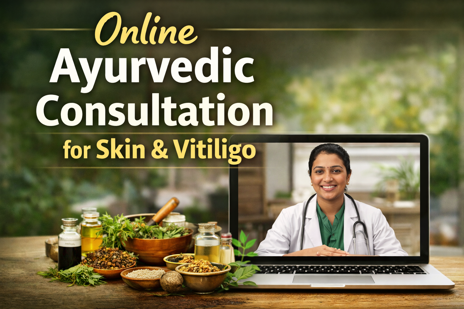 Online Ayurvedic Consultation for Skin Diseases and Vitiligo: A Complete Patient Guide
